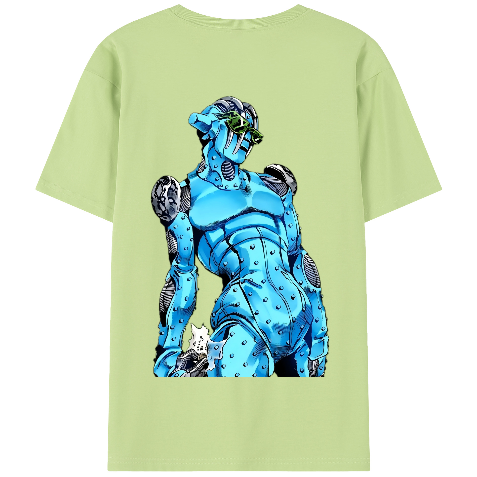 （画像用） ジョジョの奇妙な冒険 JoJo's Bizarre Adventure 綿100％半袖Tシャツ（背面プリント）